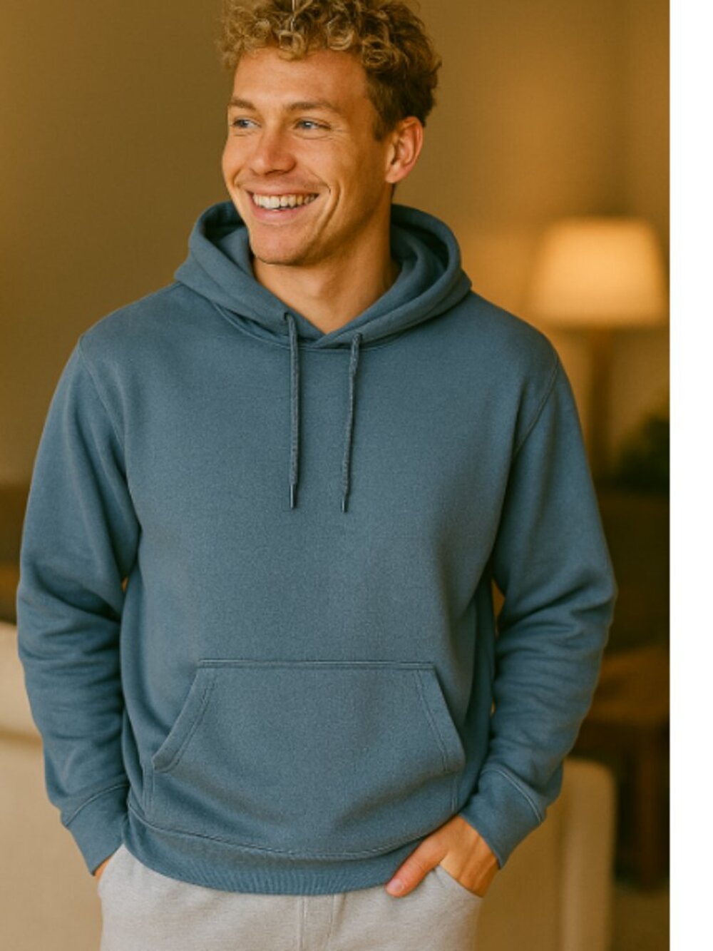 Old Navy blue unisex hoodie- size XL Tall